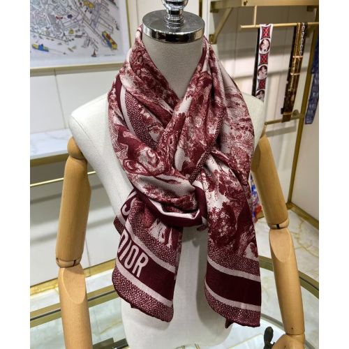 Christian Dior Women's Sauvage Jouy Printed Long Scarf