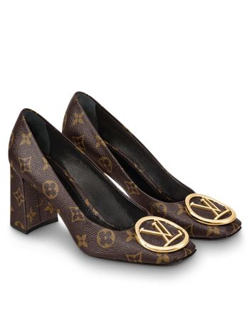 Louis Vuitton Women's Madeleine Pumps 1A4XC6 Brown