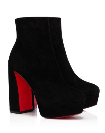 Christian Louboutin Women's 130 MM Ankle Boots Black