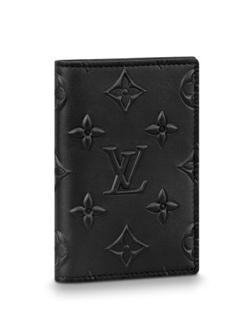 Louis Vuitton Pocker Organizer Slender M80508 Black