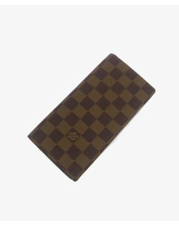 Louis Vuitton Damier Wallet N60825 Brown